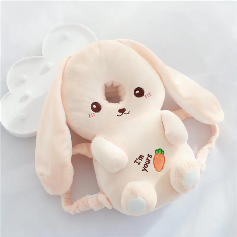 Plush Baby Walker Head Protection Pillow Backpack