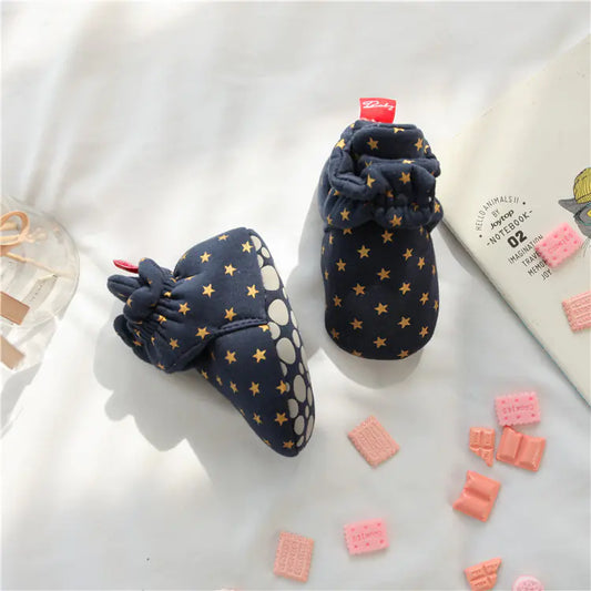 Baby Socks and 100% Cotton Baby Shoes
